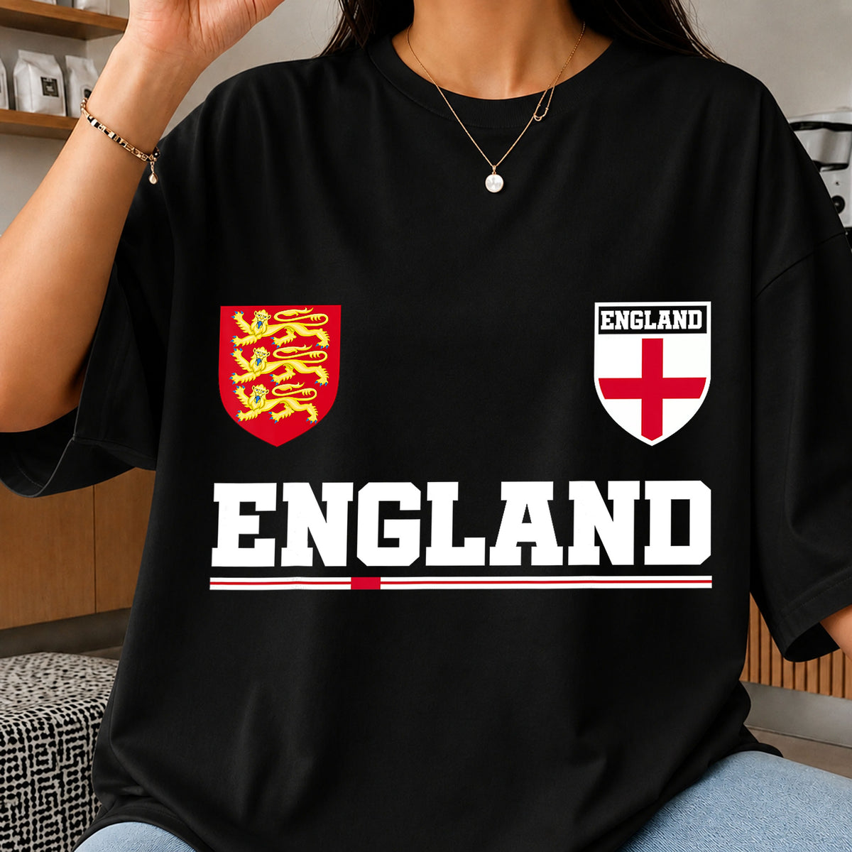 England Three Lions Crest Shield Football Clipart PNG