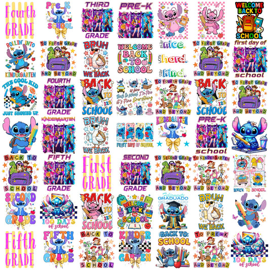 Stitch Back to School PNG Bundle | SvgBundleHub