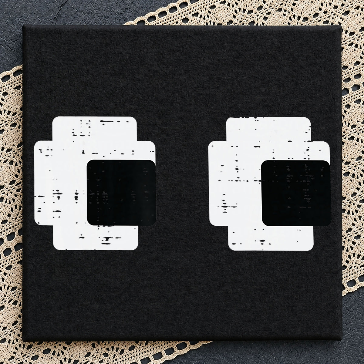 Distressed Coaster Template PNG, Sublimation Blank, Coaster PNG