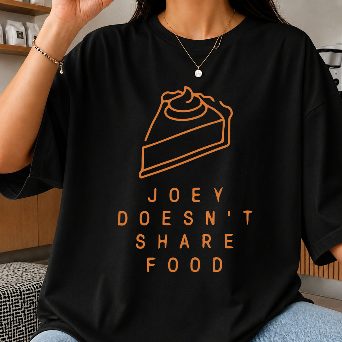Joey Doesn't Share Food Friends TV Show Quote PNG
