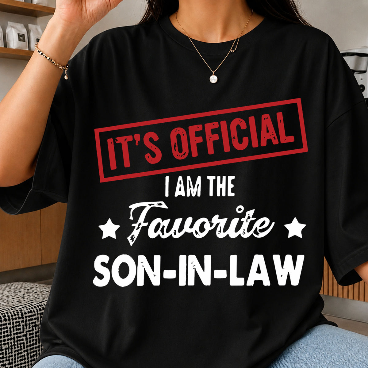Favorite Son In Law SVG, Funny Family Cricut Cut File