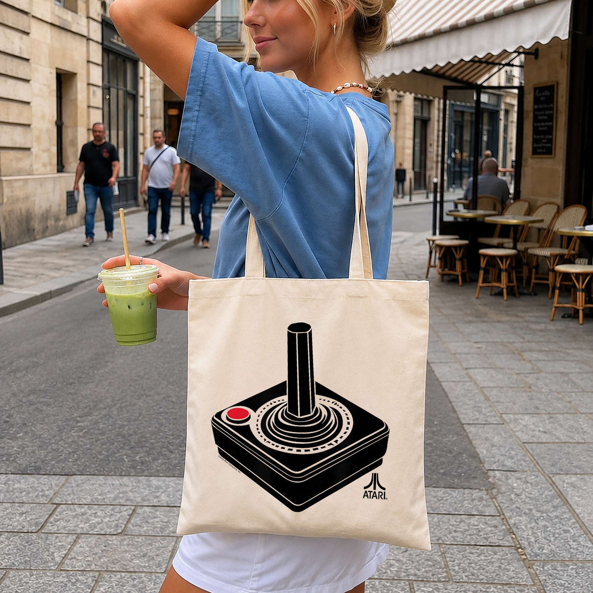 Atari Joystick Retro Gaming PNG, Vintage Arcade Controller, Gamer PNG