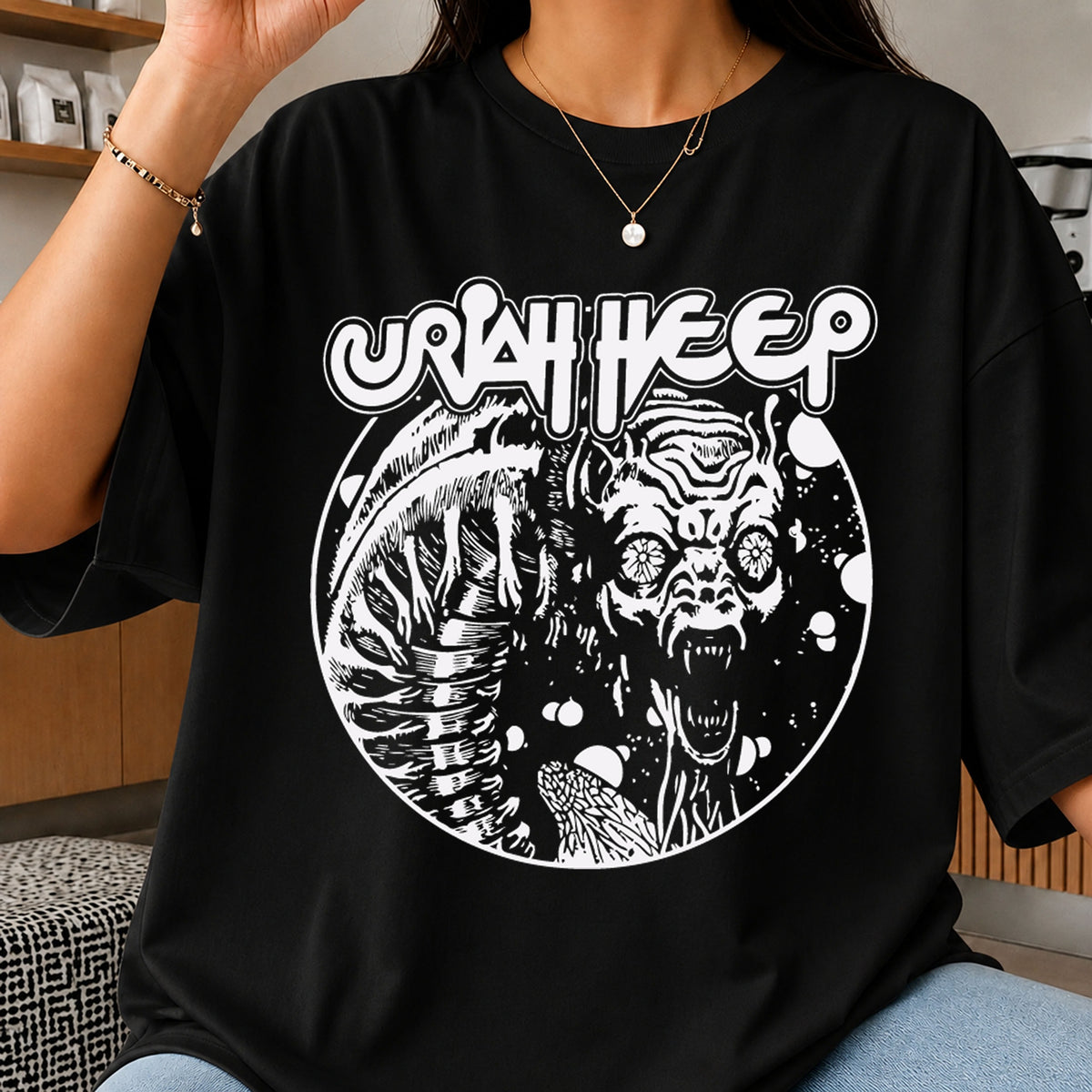 Uriah Heep Rock Band SVG, Vintage Monster Cricut Clipart