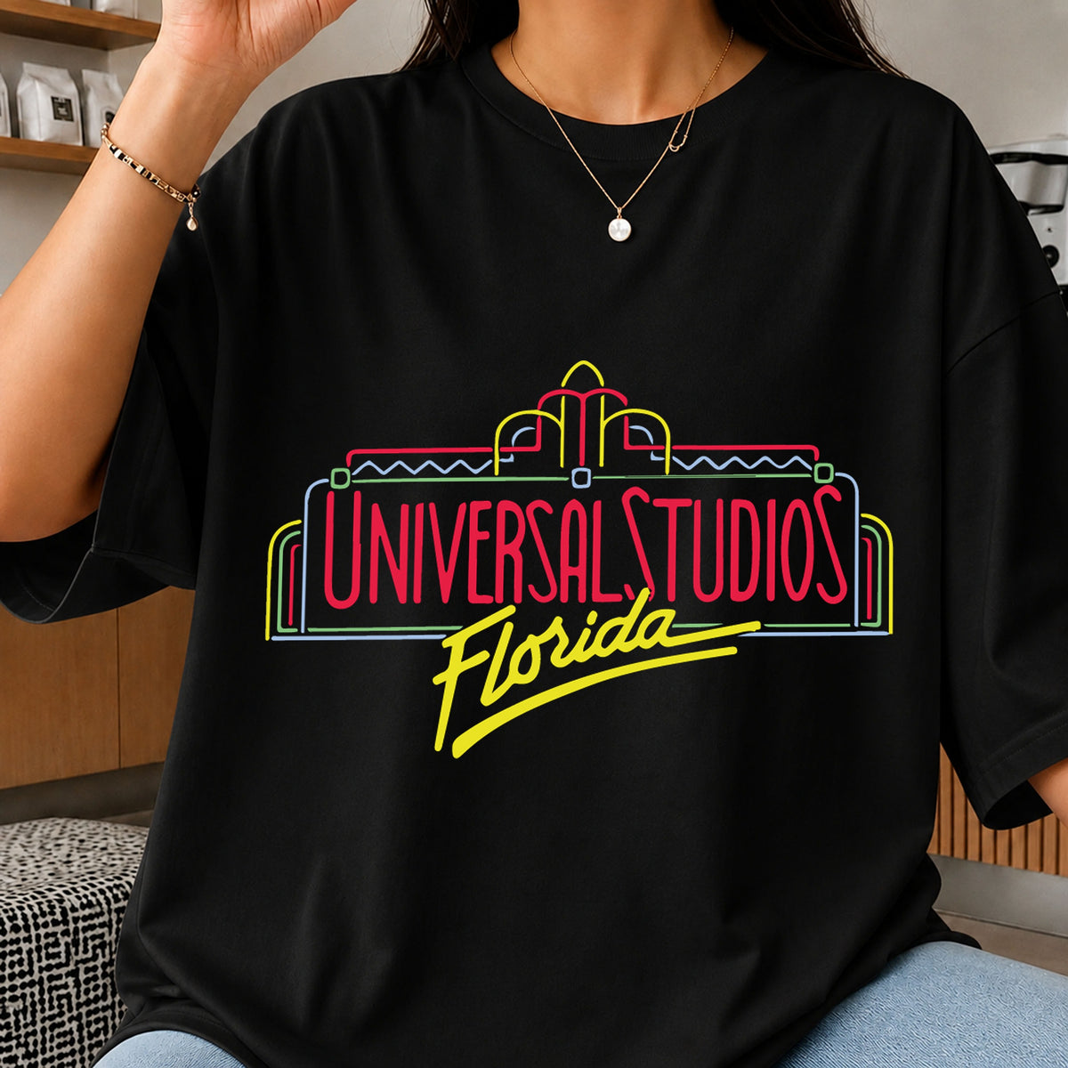 Universal Studios Florida SVG, Theme Park Neon Cricut Cut