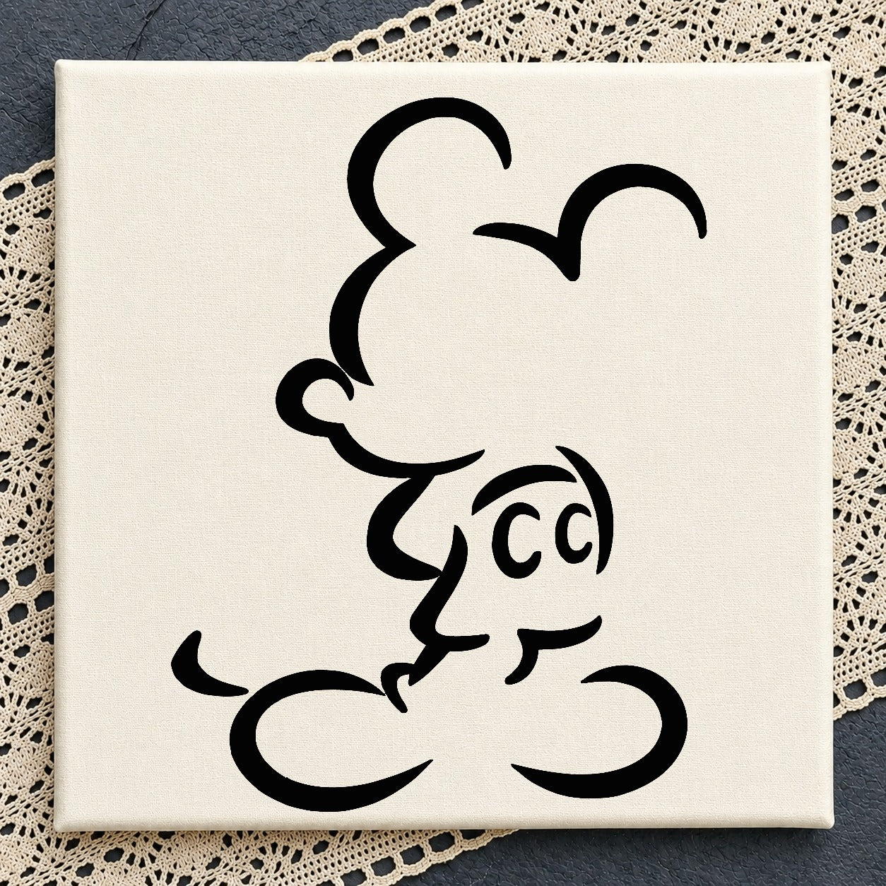 Mickey Mouse Outline SVG, Disney Character SVG, Mickey PNG