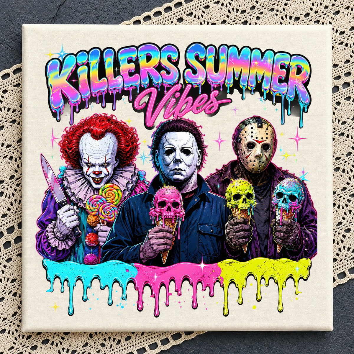Killers Summer Vibes Horror PNG | SvgBundleHub