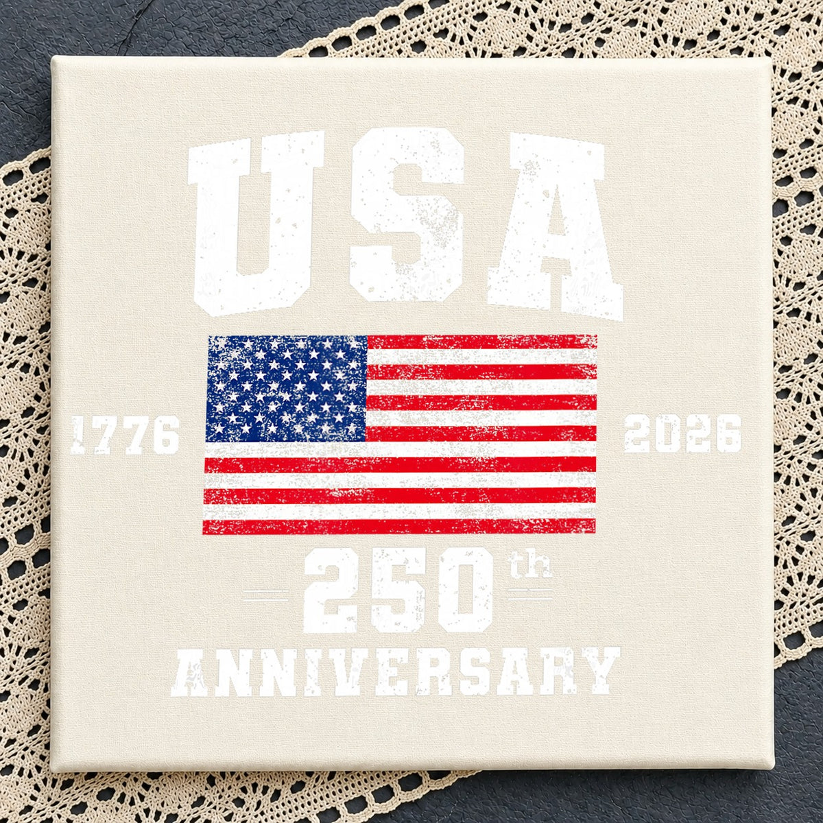 Distressed USA Flag Grunge Patriotic 4th Of July PNG
