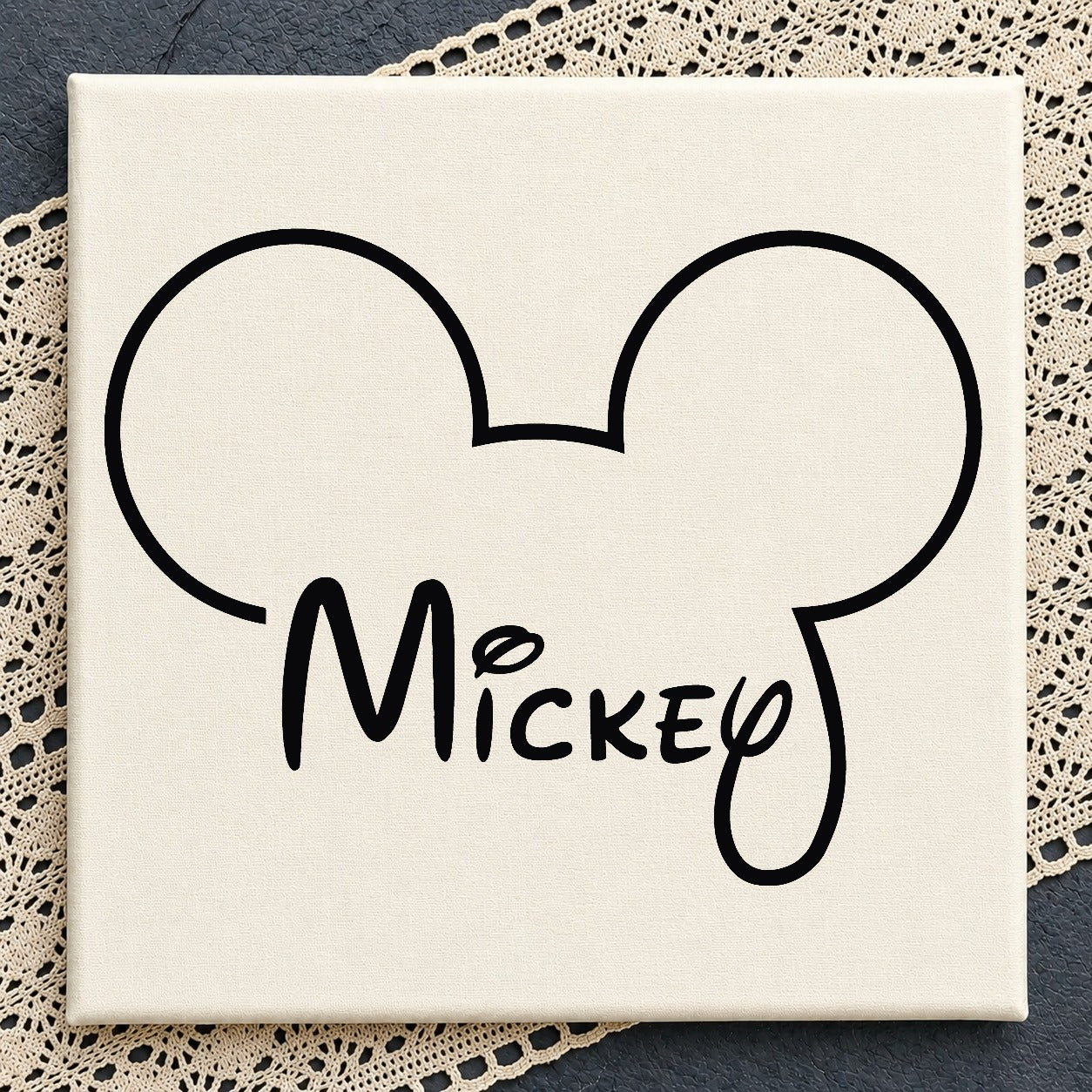 Mickey Mouse Head SVG, Disney Mickey SVG PNG, Cricut Cut File