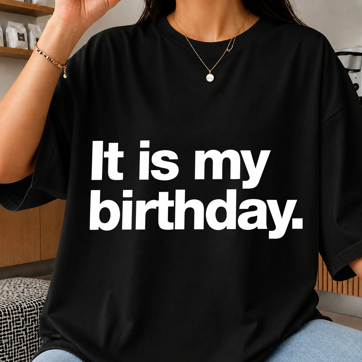 It Is My Birthday SVG, Funny Sarcastic Party Quote Design