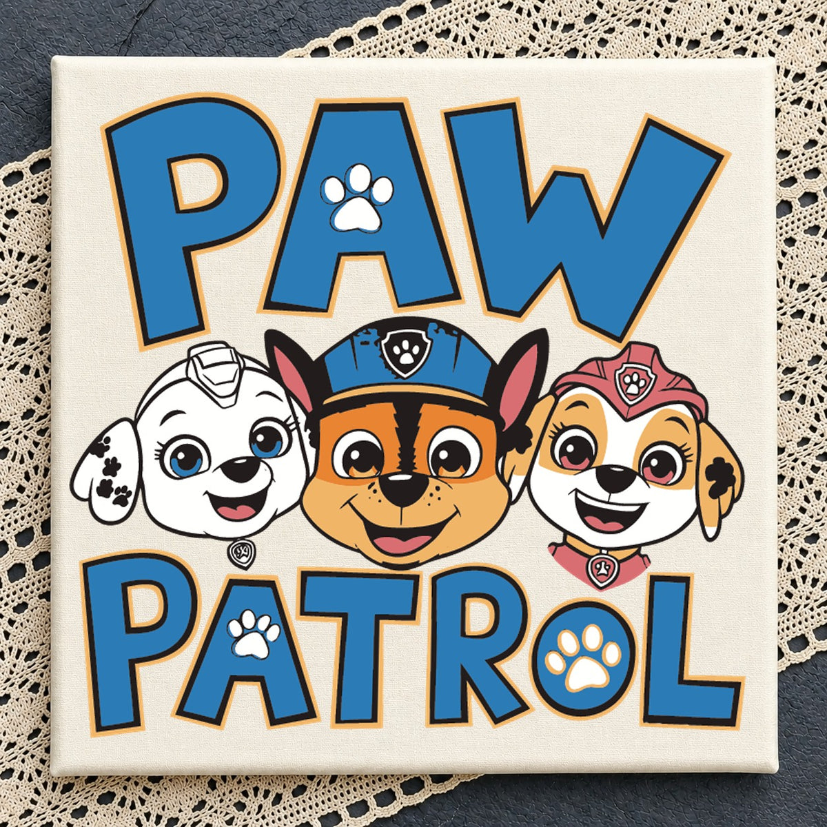 Paw Patrol Chase Marshall Skye Kids Cricut Clipart SVG
