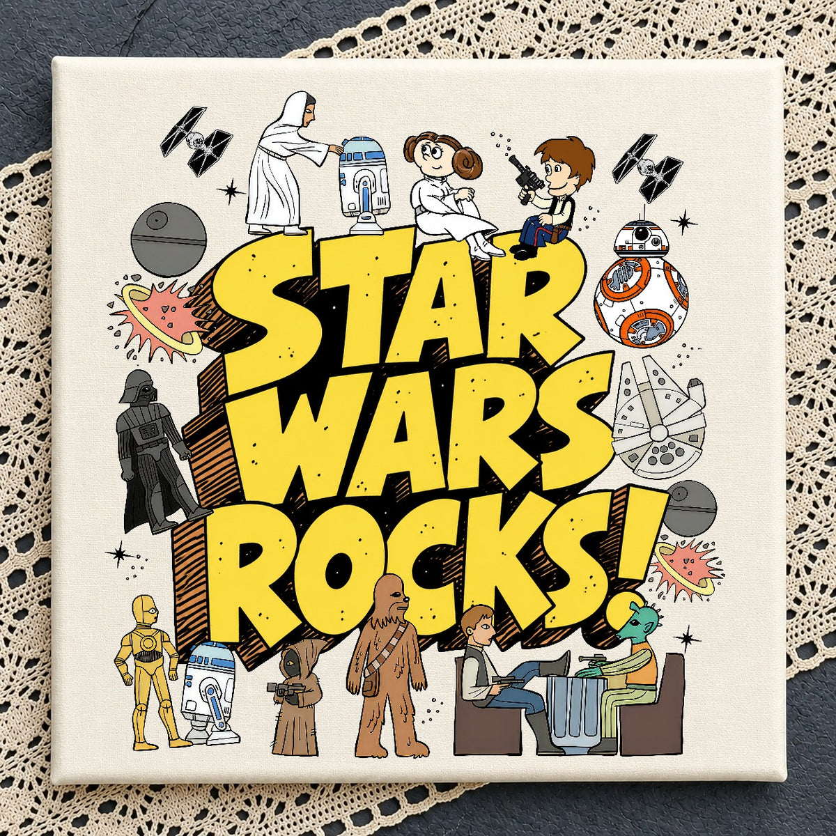 Star Wars Rocks Characters PNG | SvgBundleHub