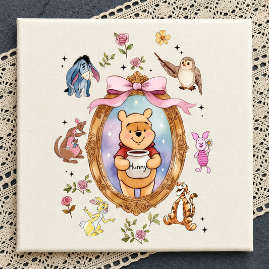 Winnie the Pooh Friends Coquette PNG | SvgBundleHub