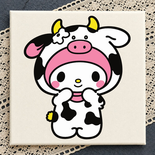 My Melody Cow Costume Sanrio Cricut Cut File SVG