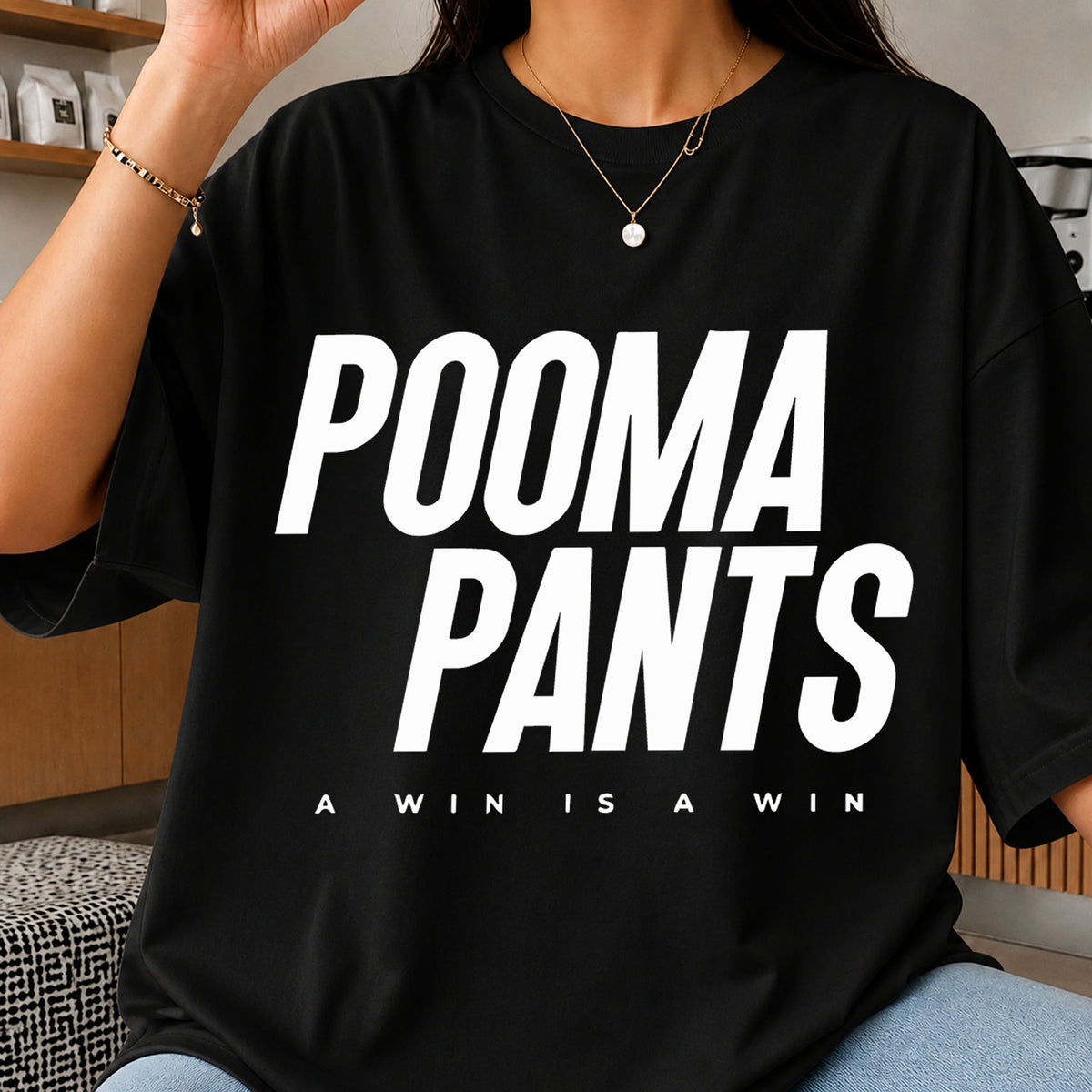 Pooma Pants A Win Is A Win Vinyl Cut File SVG