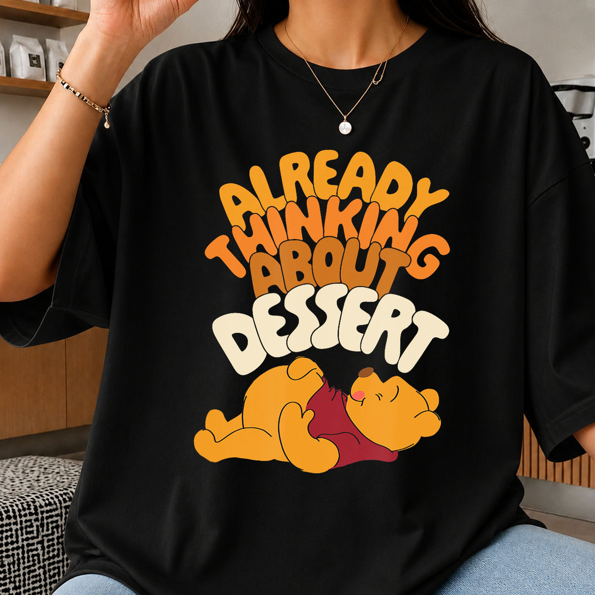 Already Thinking About Dessert Winnie The Pooh PNG
