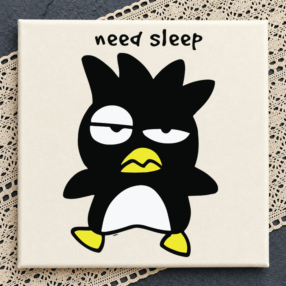 Badtz-Maru Need Sleep SVG, Sanrio Penguin Cricut File