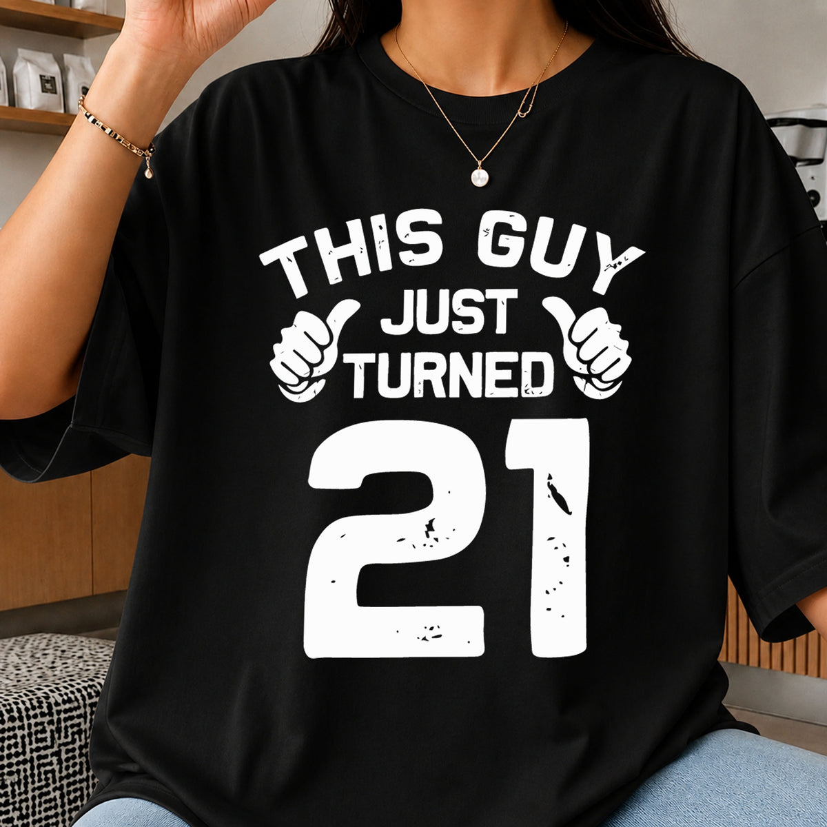This Guy Just Turned 21 SVG, Funny Birthday Cricut File