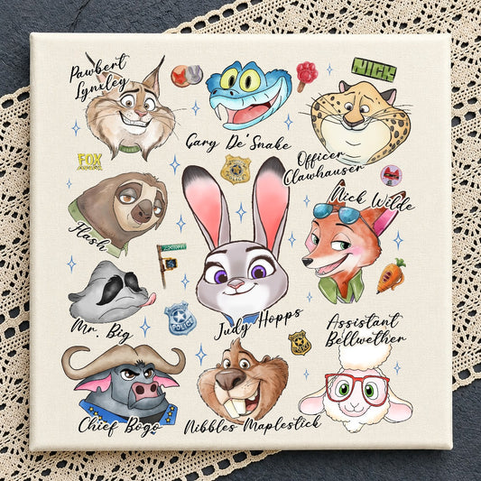 Zootopia Characters Bundle PNG | SvgBundleHub