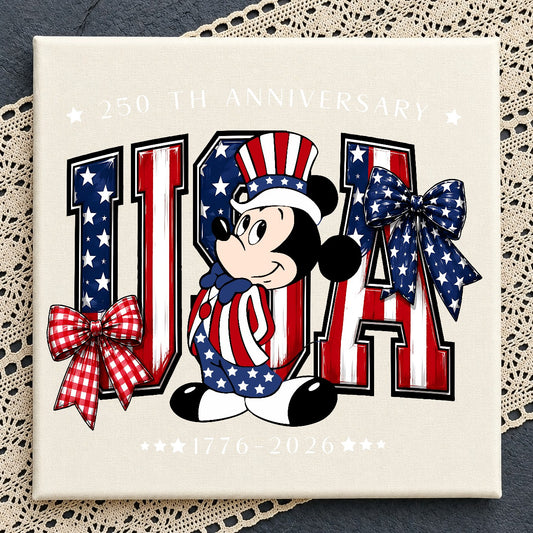 USA Mickey Mouse 4th of July PNG | SvgBundleHub