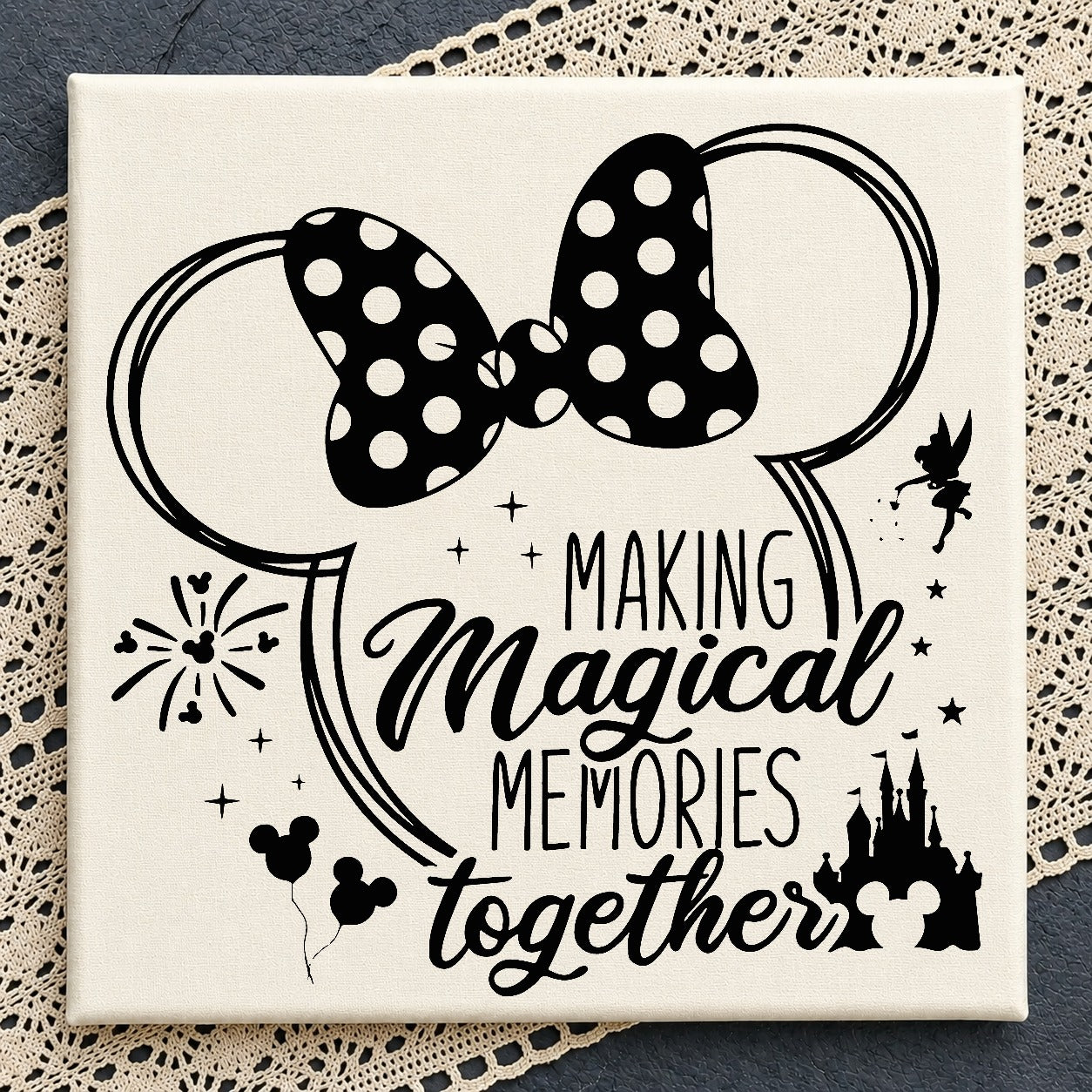 Making Magical Memories Together SVG, Disney SVG PNG, Minnie Mouse Ears SVG