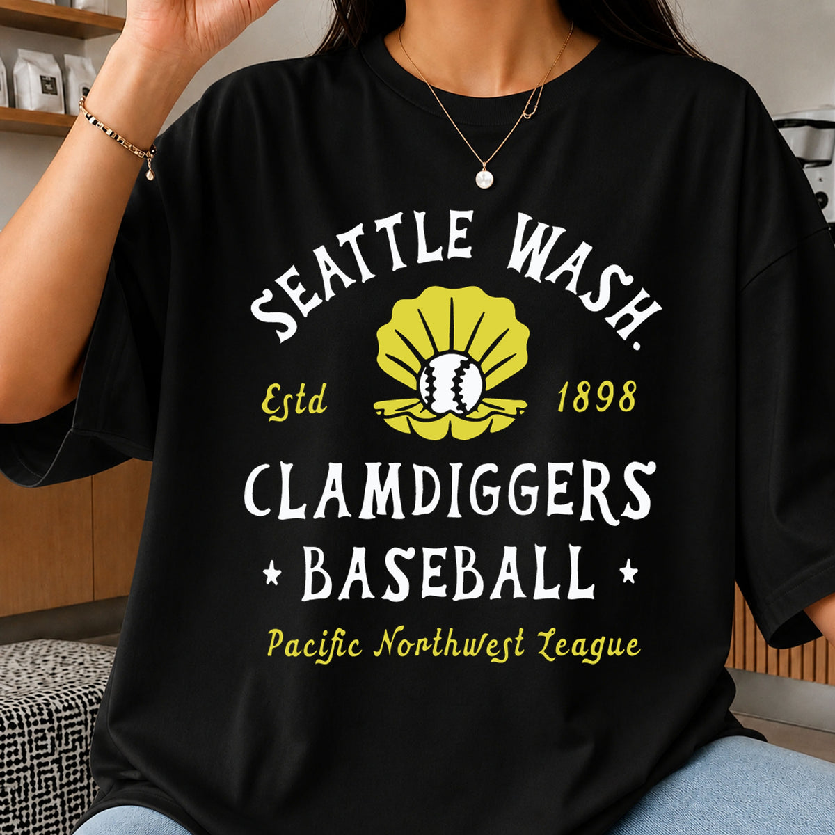 Seattle Clamdiggers Baseball SVG, Pacific Northwest Cricut