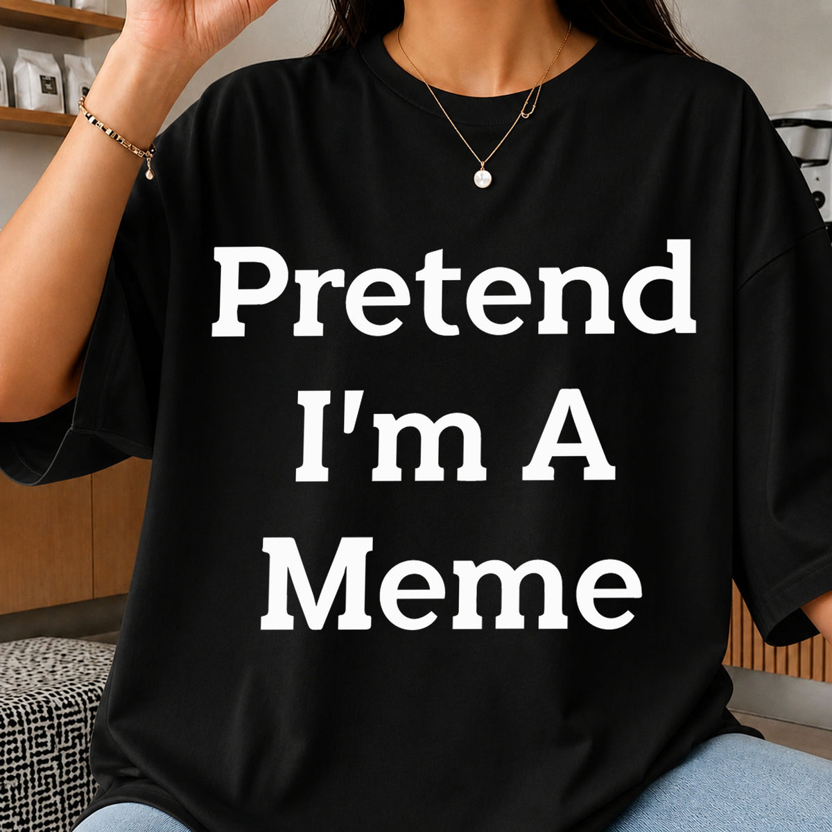 Pretend I'm A Meme SVG, Funny Halloween Costume Cricut Print
