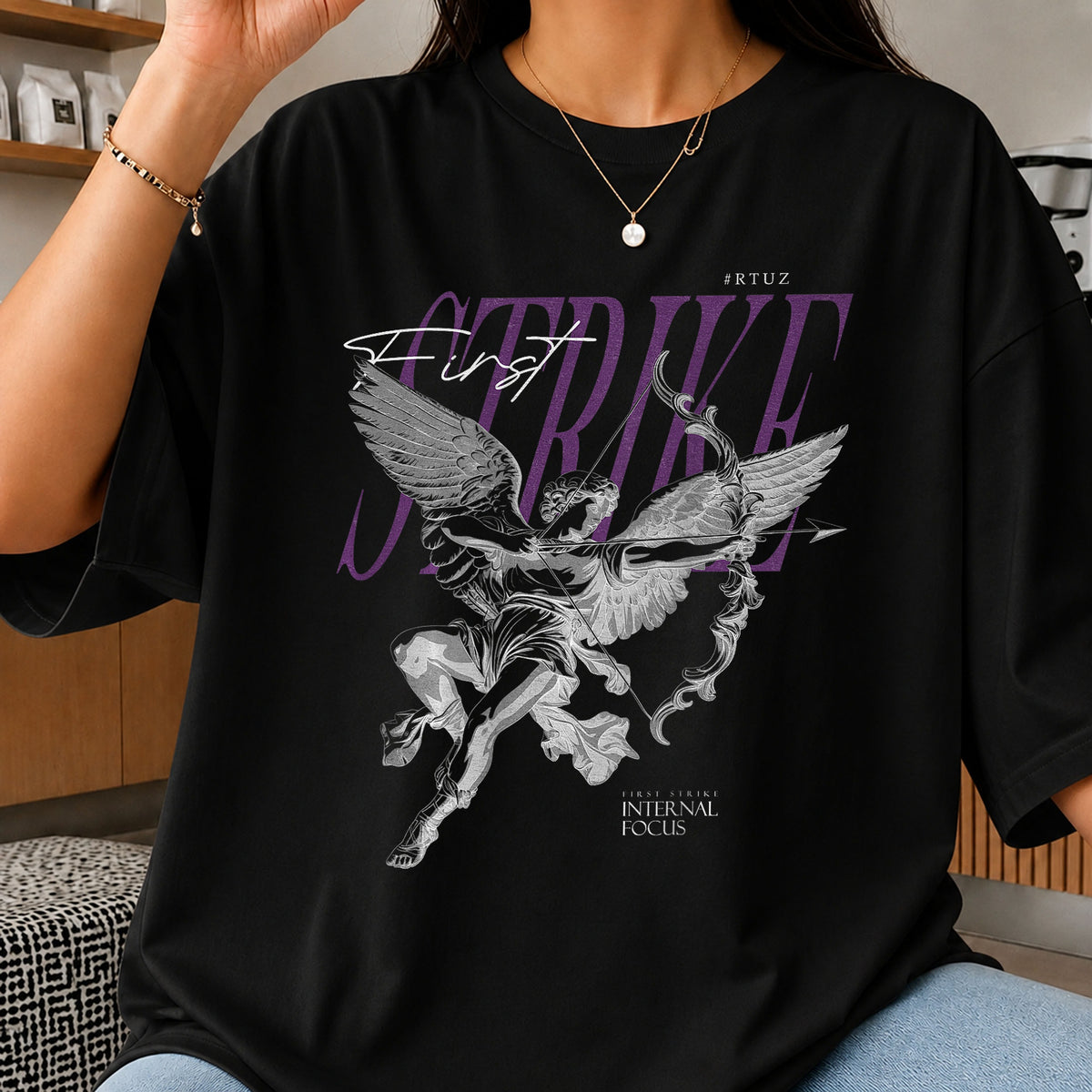 First Strike Angel Archer Internal Focus Graphic PNG