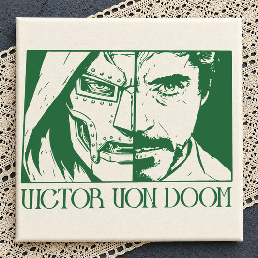 Victor Von Doom Half Mask Marvel Villain Cricut SVG