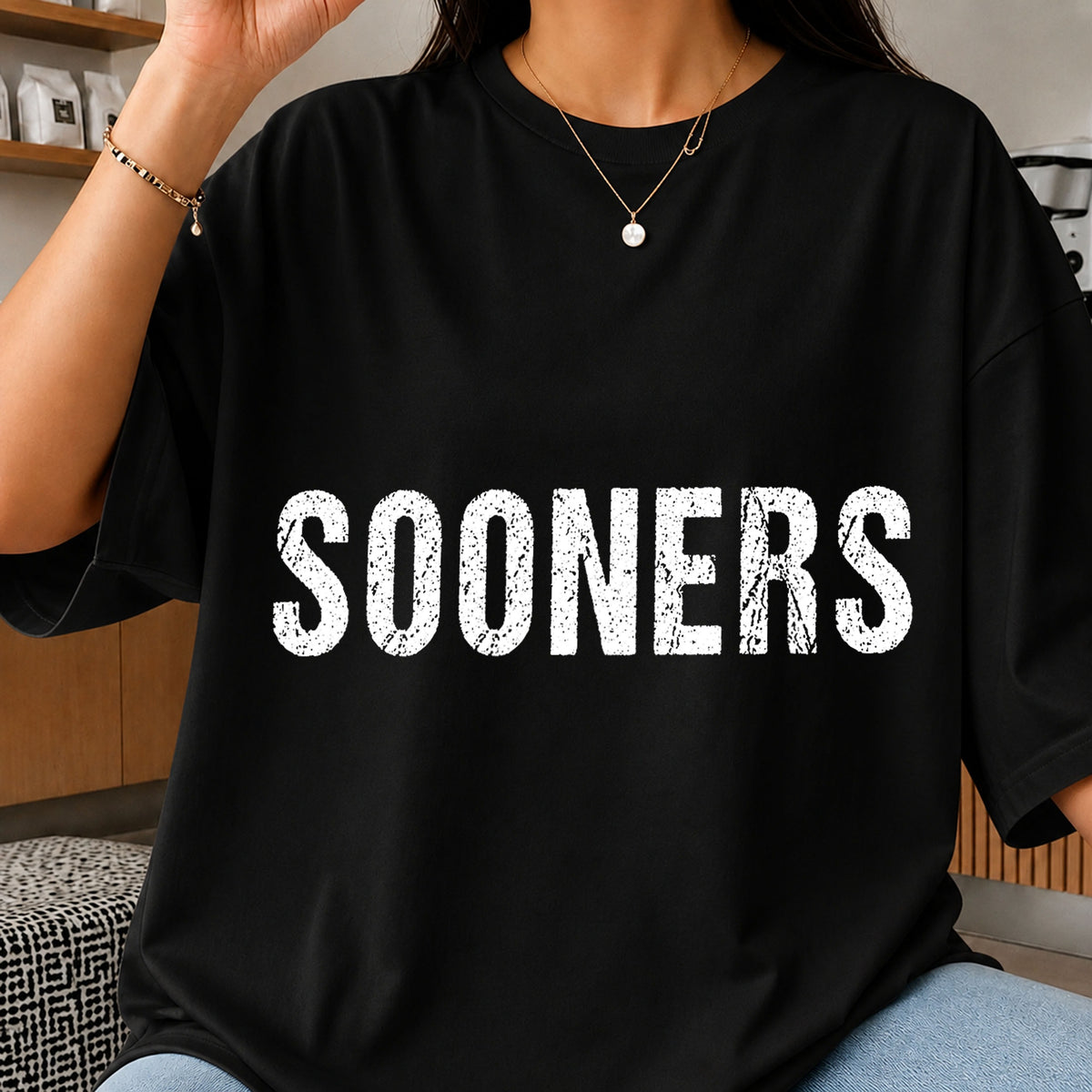 Sooners Distressed Grunge Text Craft Clipart PNG