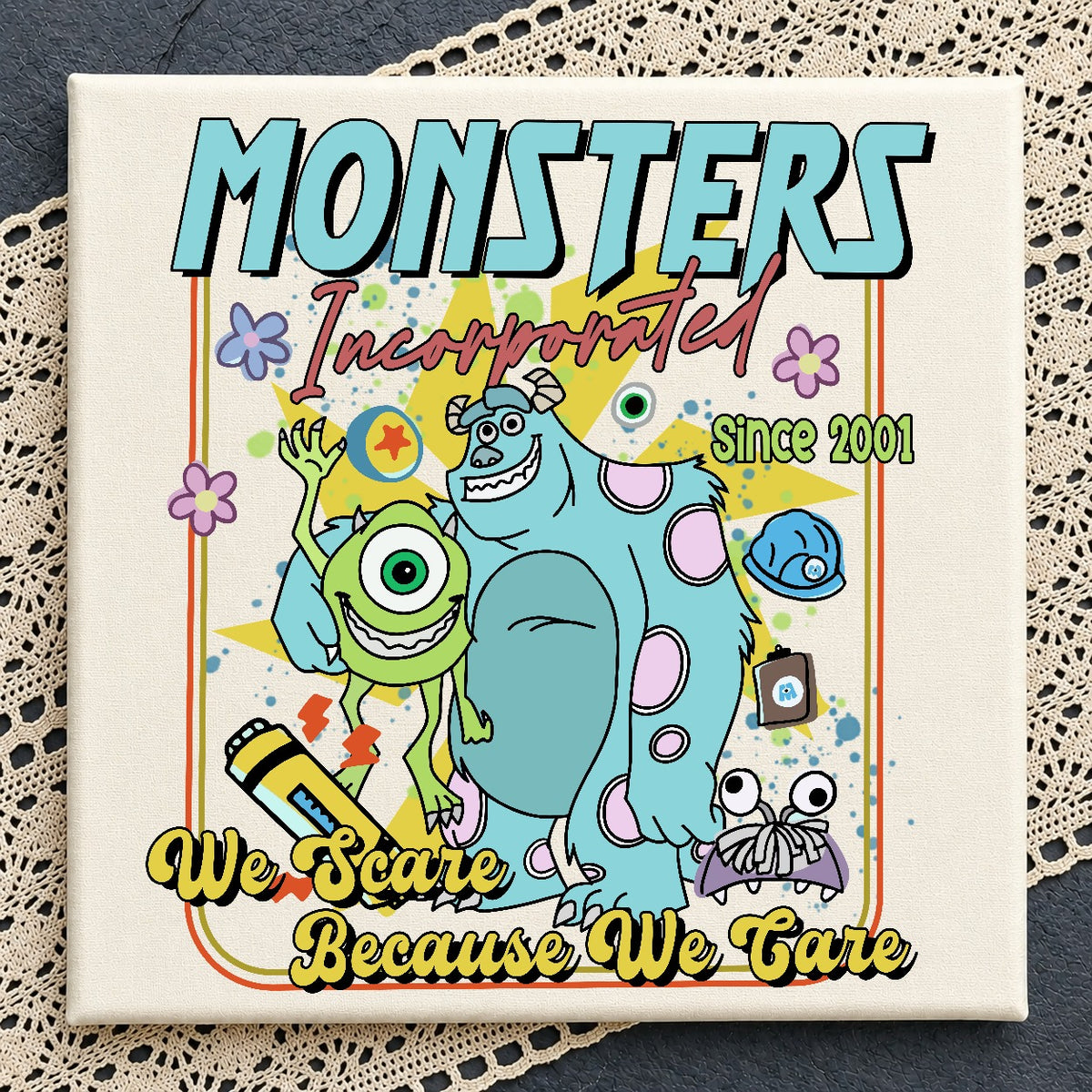 Monsters Incorporated Since 2001 PNG | SvgBundleHub
