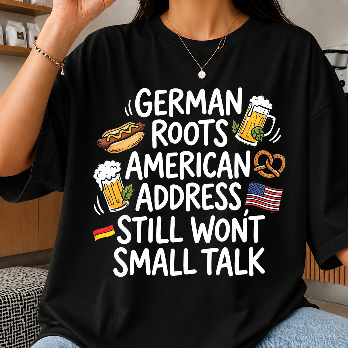 German Roots American Address Still Won't Small Talk PNG