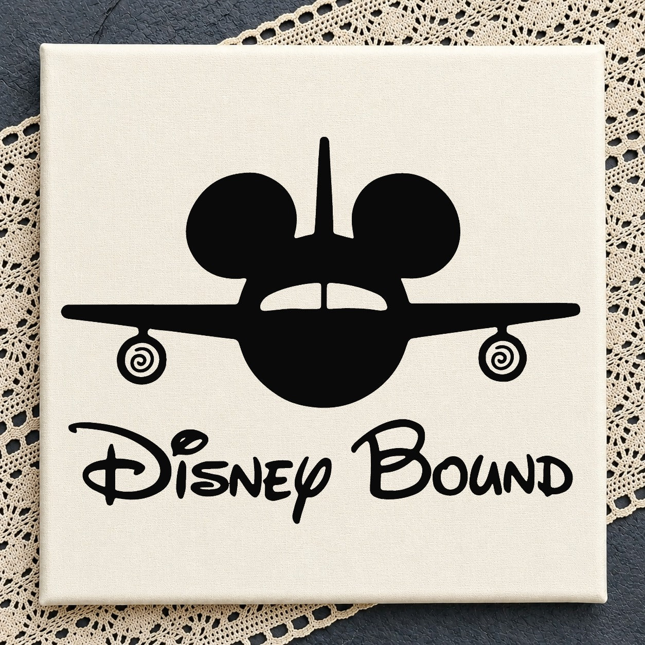 Disney Bound SVG, Mickey Mouse Airplane SVG, Disney Trip SVG