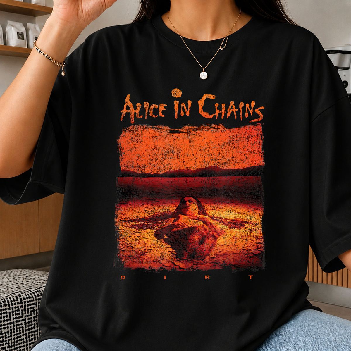 Alice In Chains Dirt Album Grunge Rock Band PNG