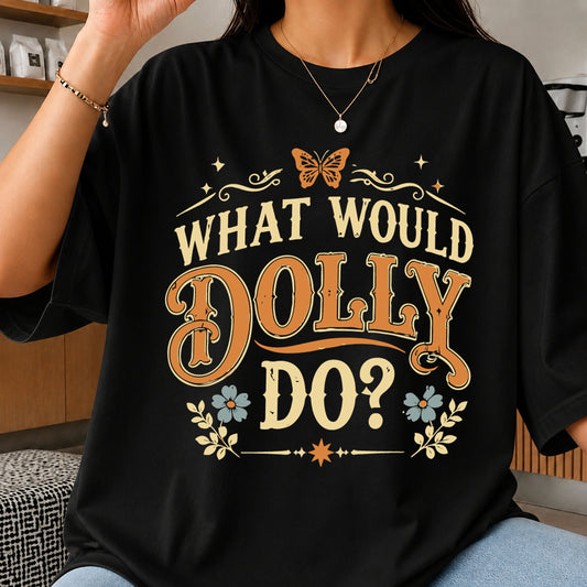 What Would Dolly Do SVG, Country Music Cricut Clipart