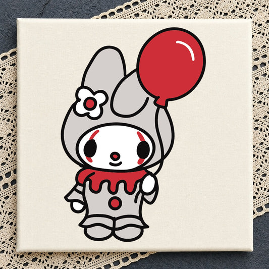 My Melody Pennywise IT Clown Halloween Clipart SVG