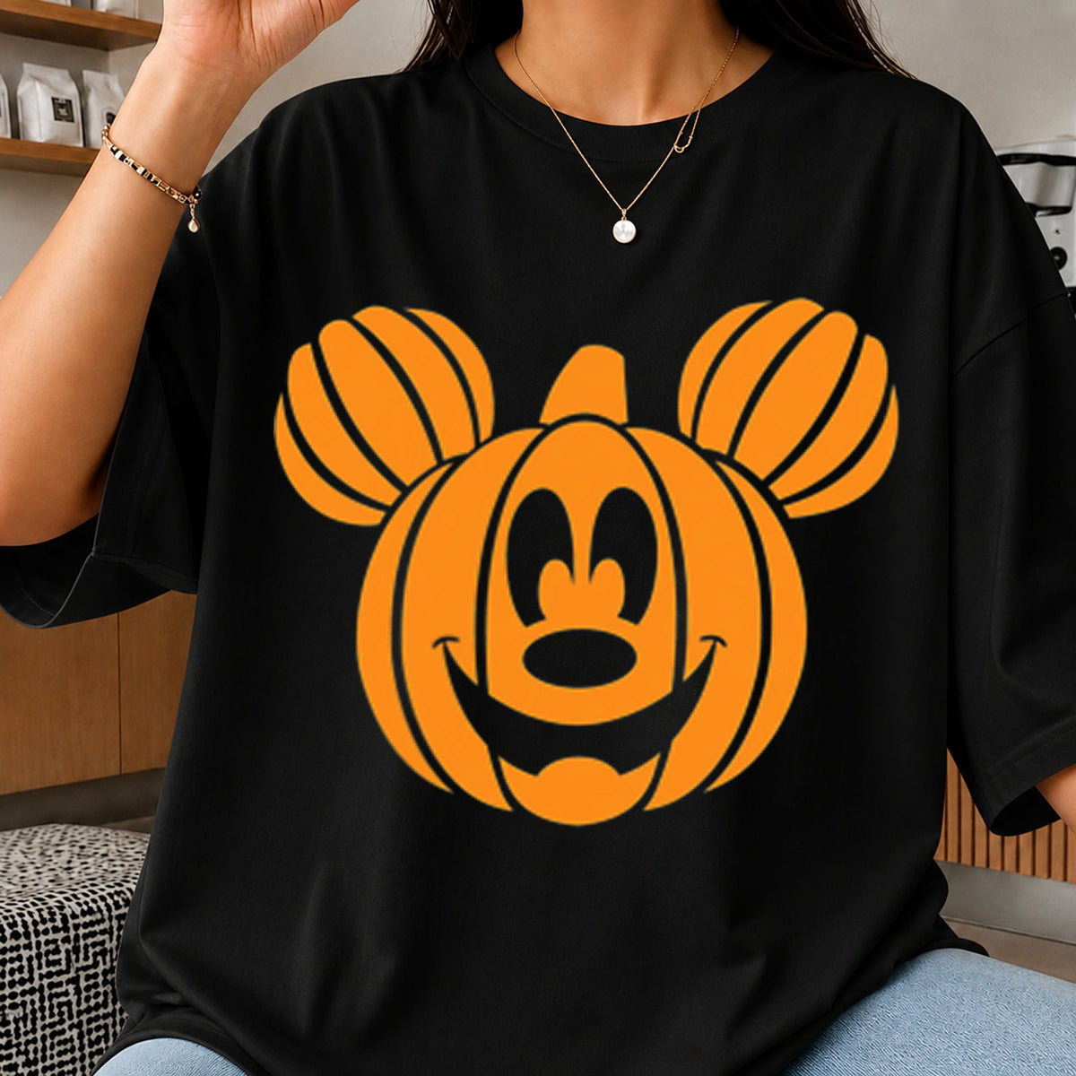 Mickey Mouse Halloween Pumpkin Jack O Lantern PNG
