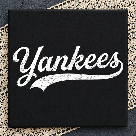 Yankees Retro Grunge PNG, Baseball Team Shirt, Sport PNG