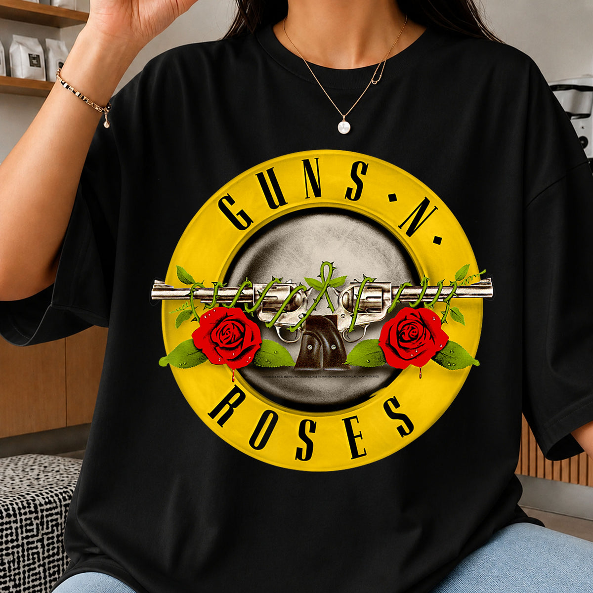 Guns N Roses Rock Band Classic Logo Clipart PNG