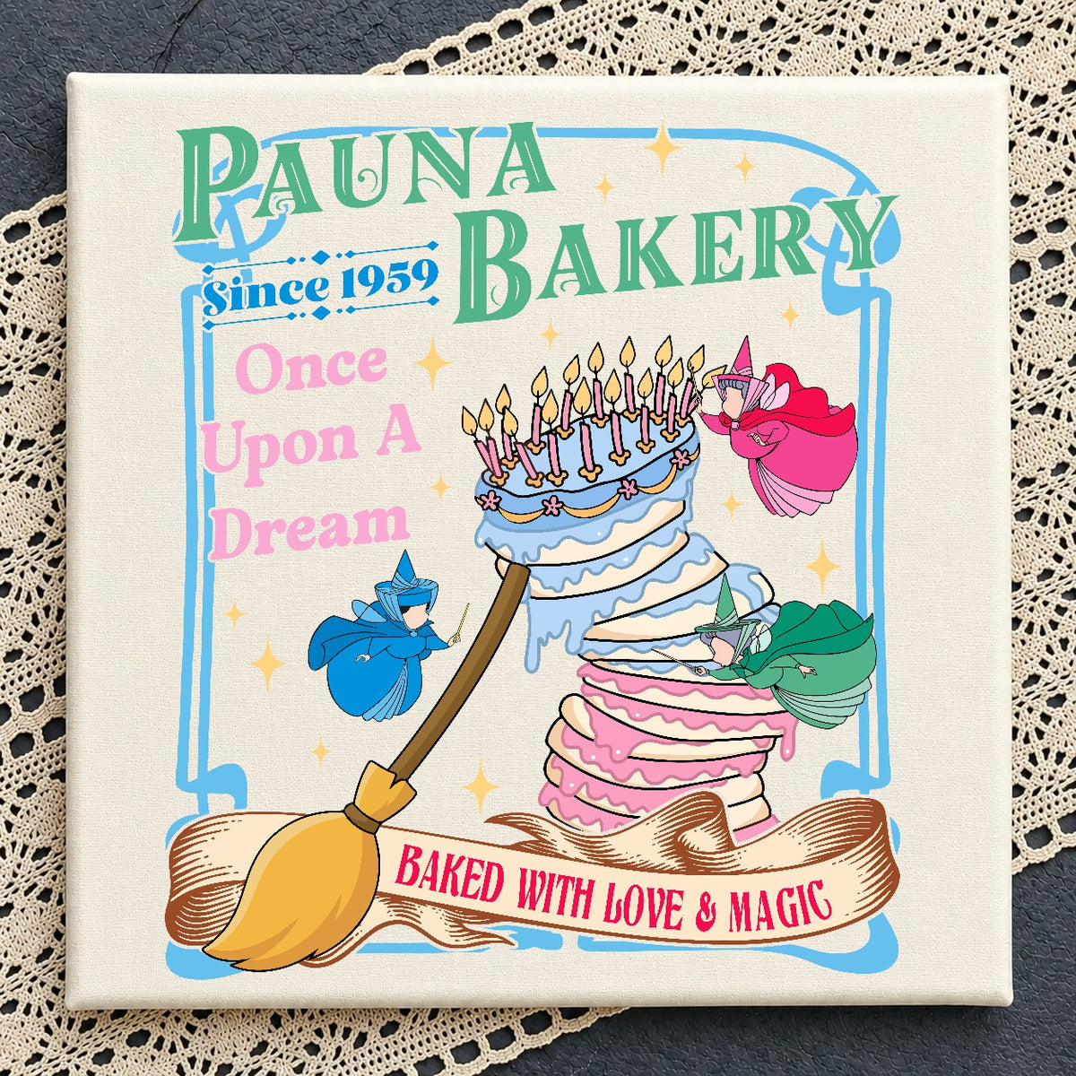 Once Upon A Dream Bakery PNG | SvgBundleHub