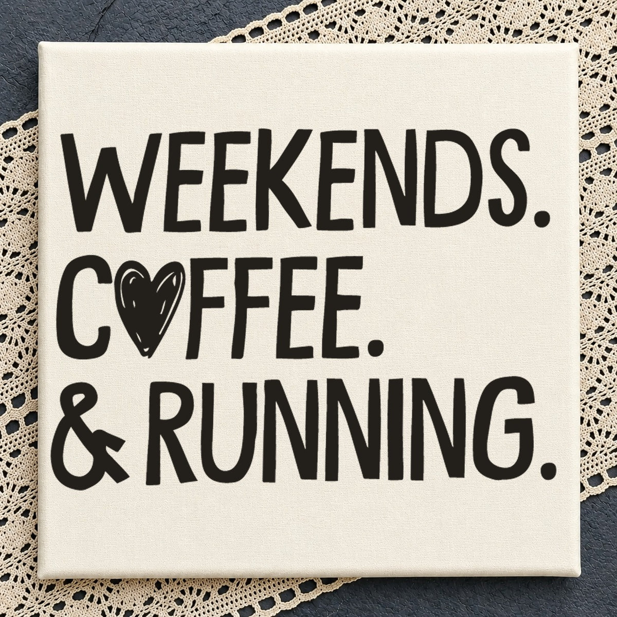 Weekends Coffee And Running SVG, Runner Cricut Cut File