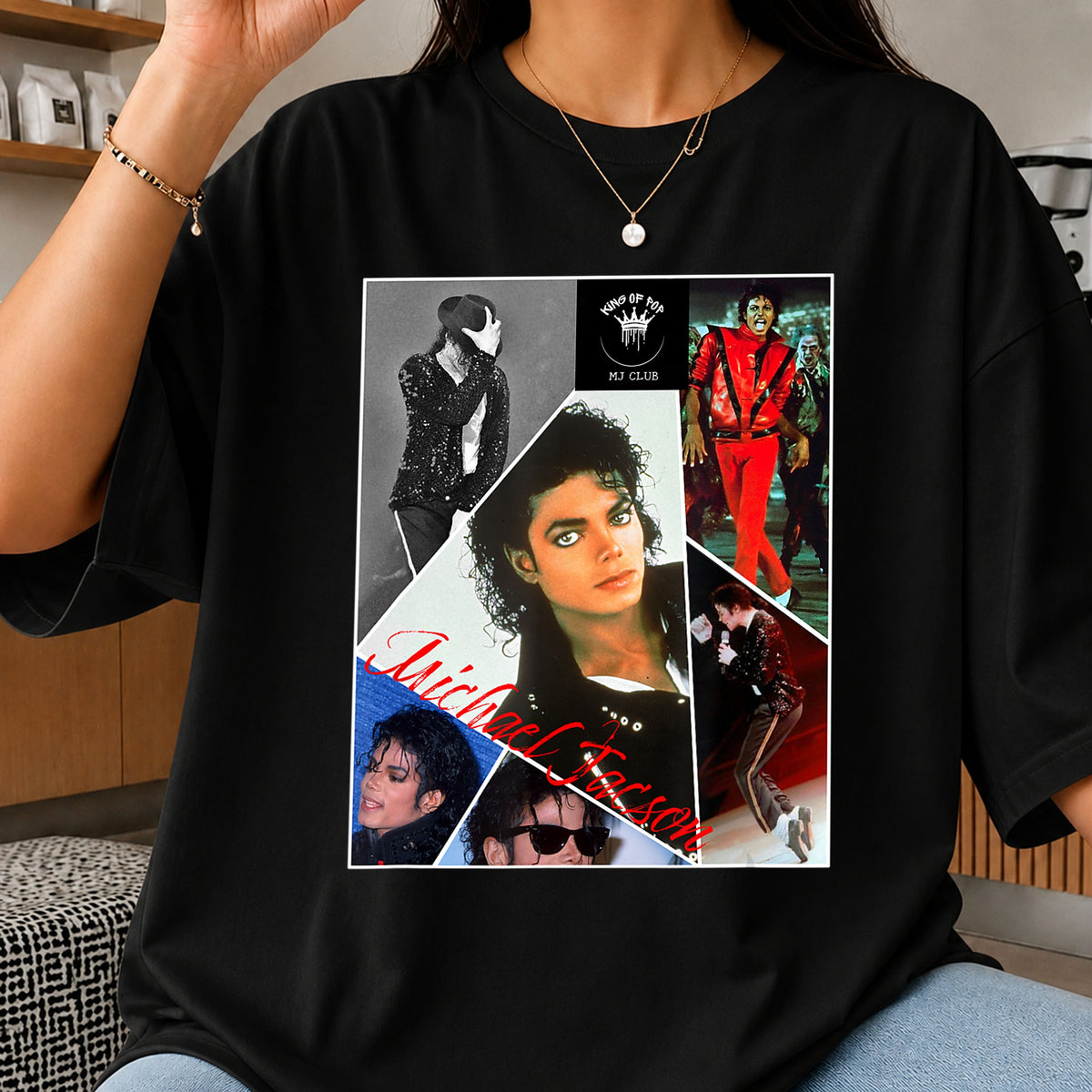 Michael Jackson King Of Pop Collage Tribute PNG