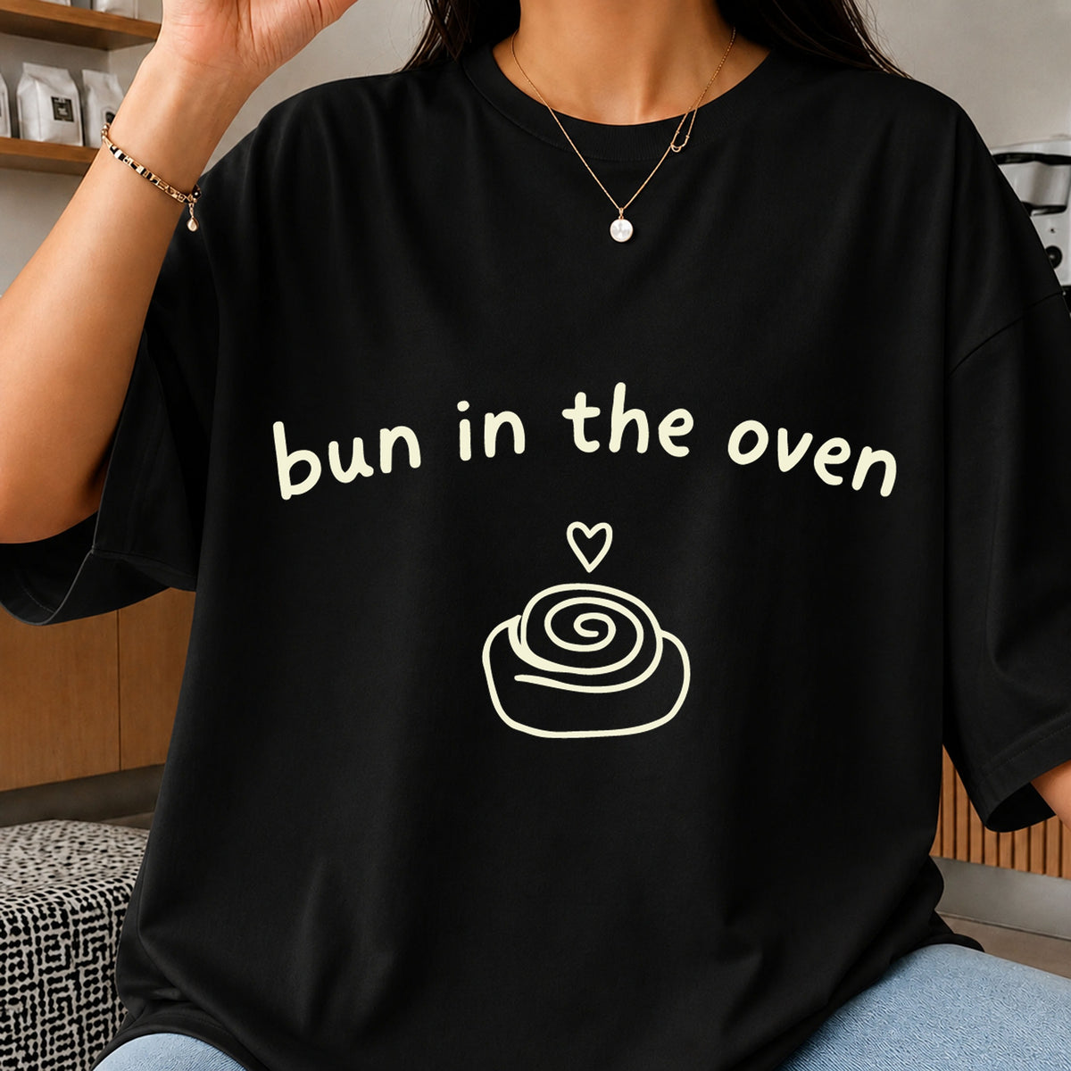 Bun In The Oven SVG, Funny Pregnancy Announcement Clipart