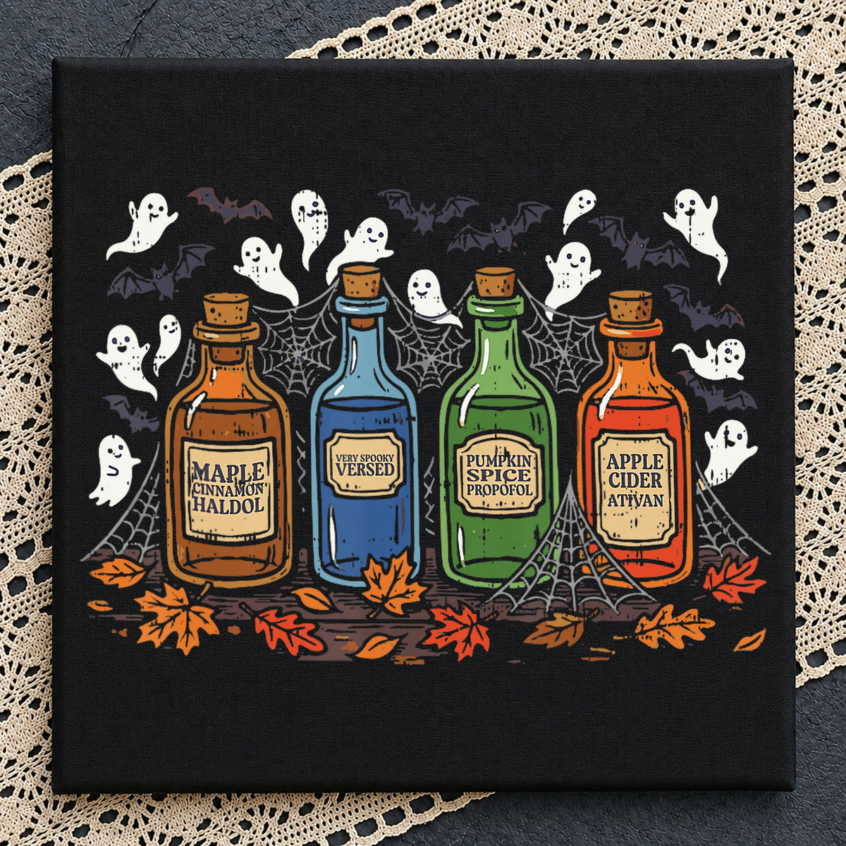 Halloween Nurse Potion Bottles PNG, Spooky Medical PNG, Halloween PNG