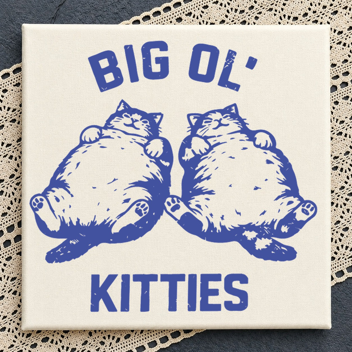 Big Ol Kitties SVG, Chonky Cat Cricut Vinyl Cut File
