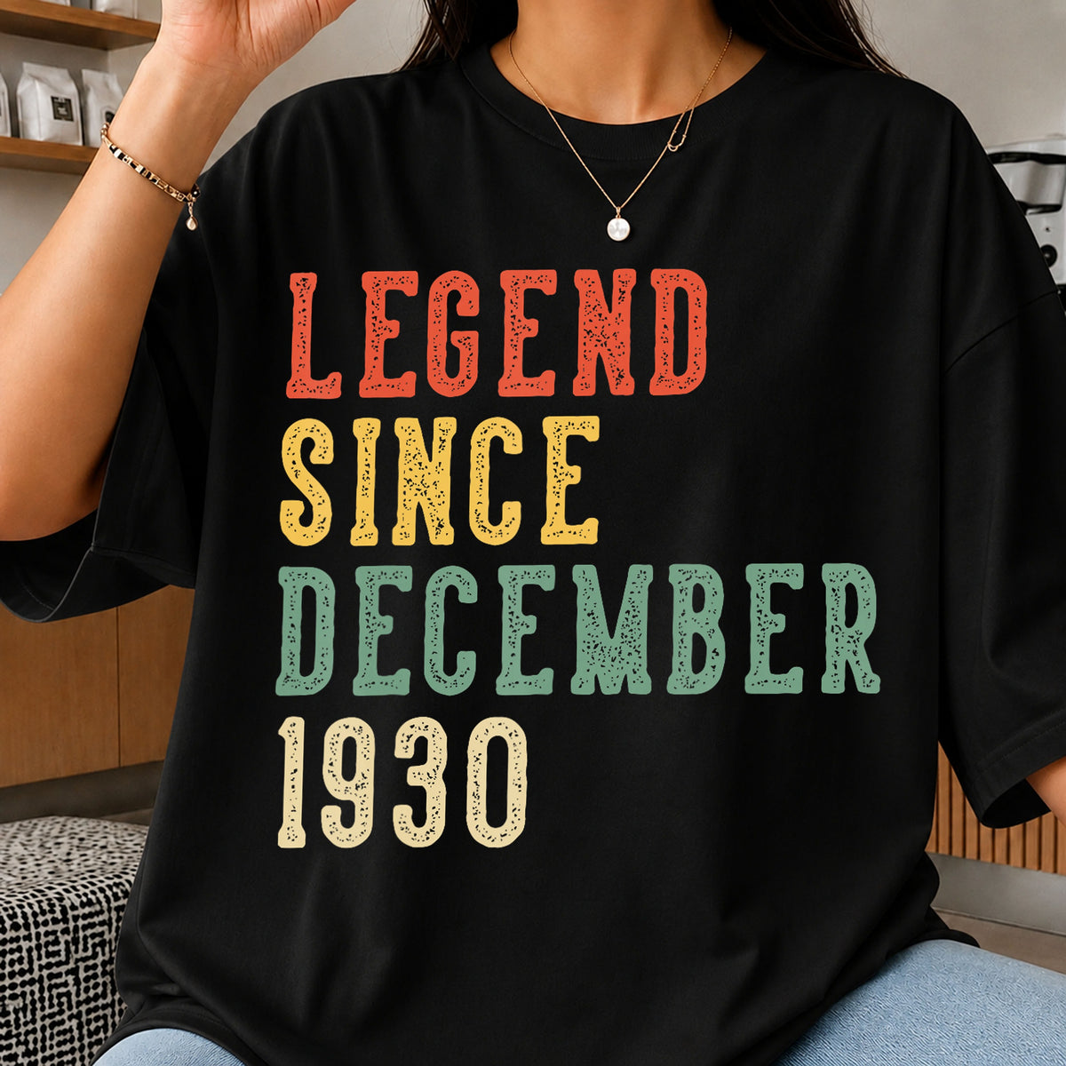 Legend Since December 1930 PNG, Retro Birthday Sublimation