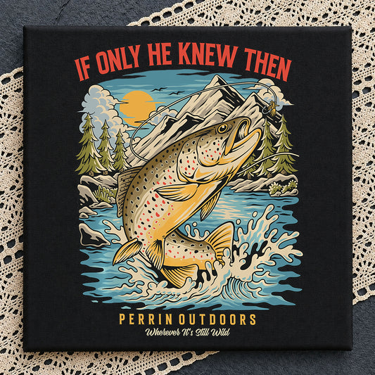 Vintage Trout Fishing PNG, Outdoors Fishing Shirt PNG, Fisherman Gift PNG