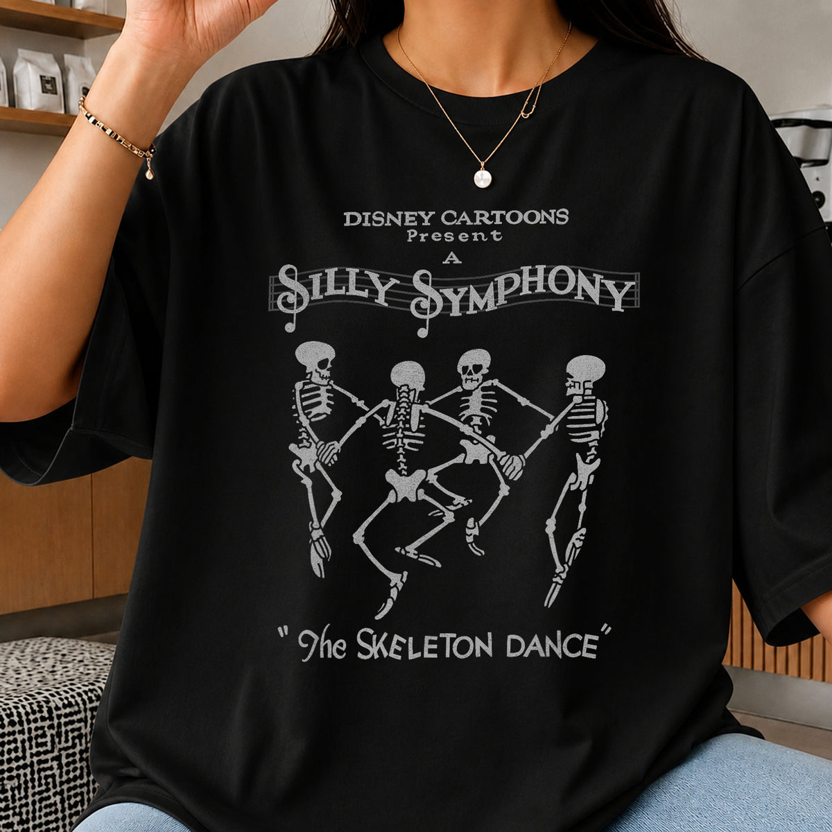Silly Symphony The Skeleton Dance Disney Vintage PNG