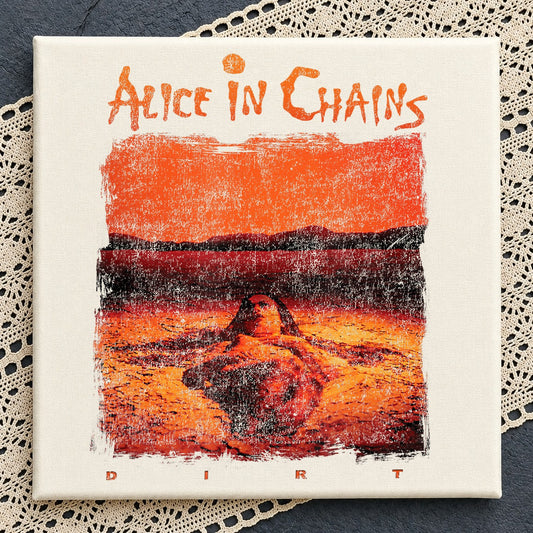 Alice In Chains Dirt Album Cover Vintage Grunge PNG