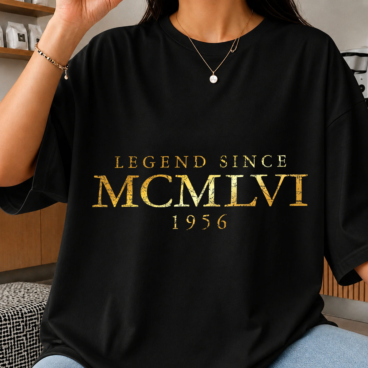 Legend Since 1956 Roman Numerals PNG, Birthday Sublimation