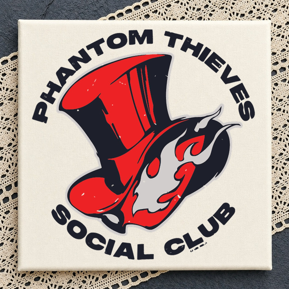 Phantom Thieves Social Club SVG, Persona Gamer Cricut File